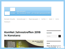 Tablet Screenshot of konnet-ev.de